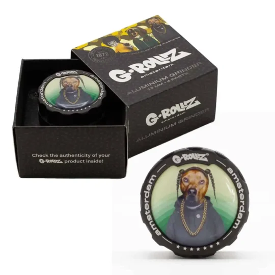 g rollz pets rock rap 4part grinder 43mm