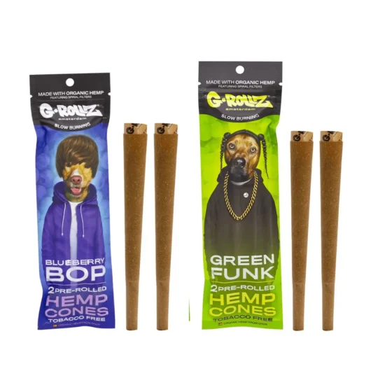g rollz pre rolled hemp cones