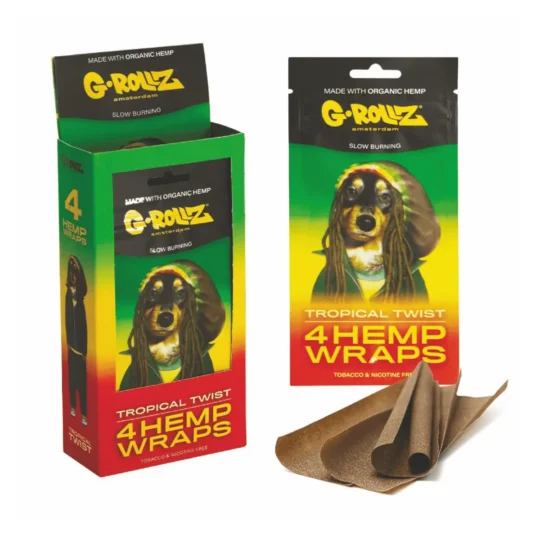 g rollz flavored hemp wraps