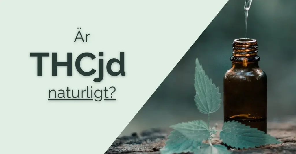 THC-jd gör dig hög - Allt du behöver veta om THCJD? 2 Är THC-jd naturligt?
