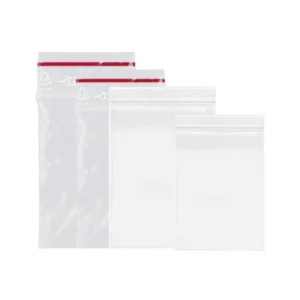 zip bag transparent