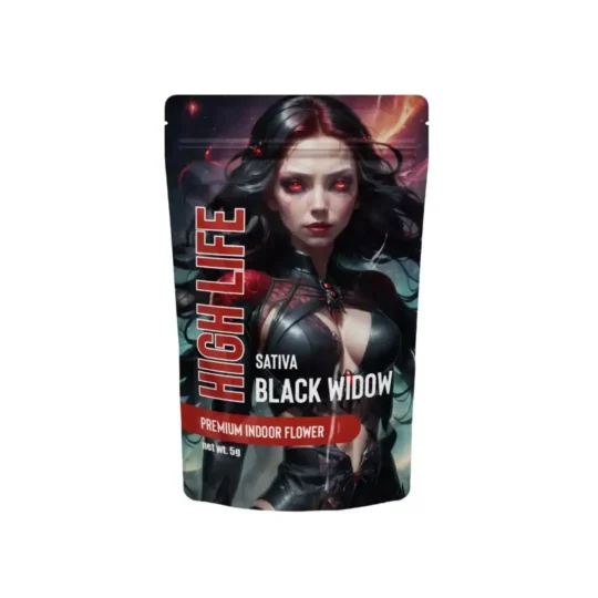 Alternative view of BLACK WIDOW THCA + THCNM TRIM